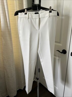 Talbots Ivory Straight-Leg Dress pants / amazing condition!